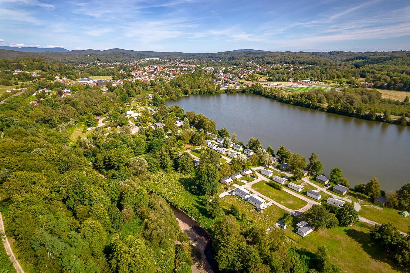 Camping Les Ballastieres - Vosges Du Sud Champagney Экстерьер фото