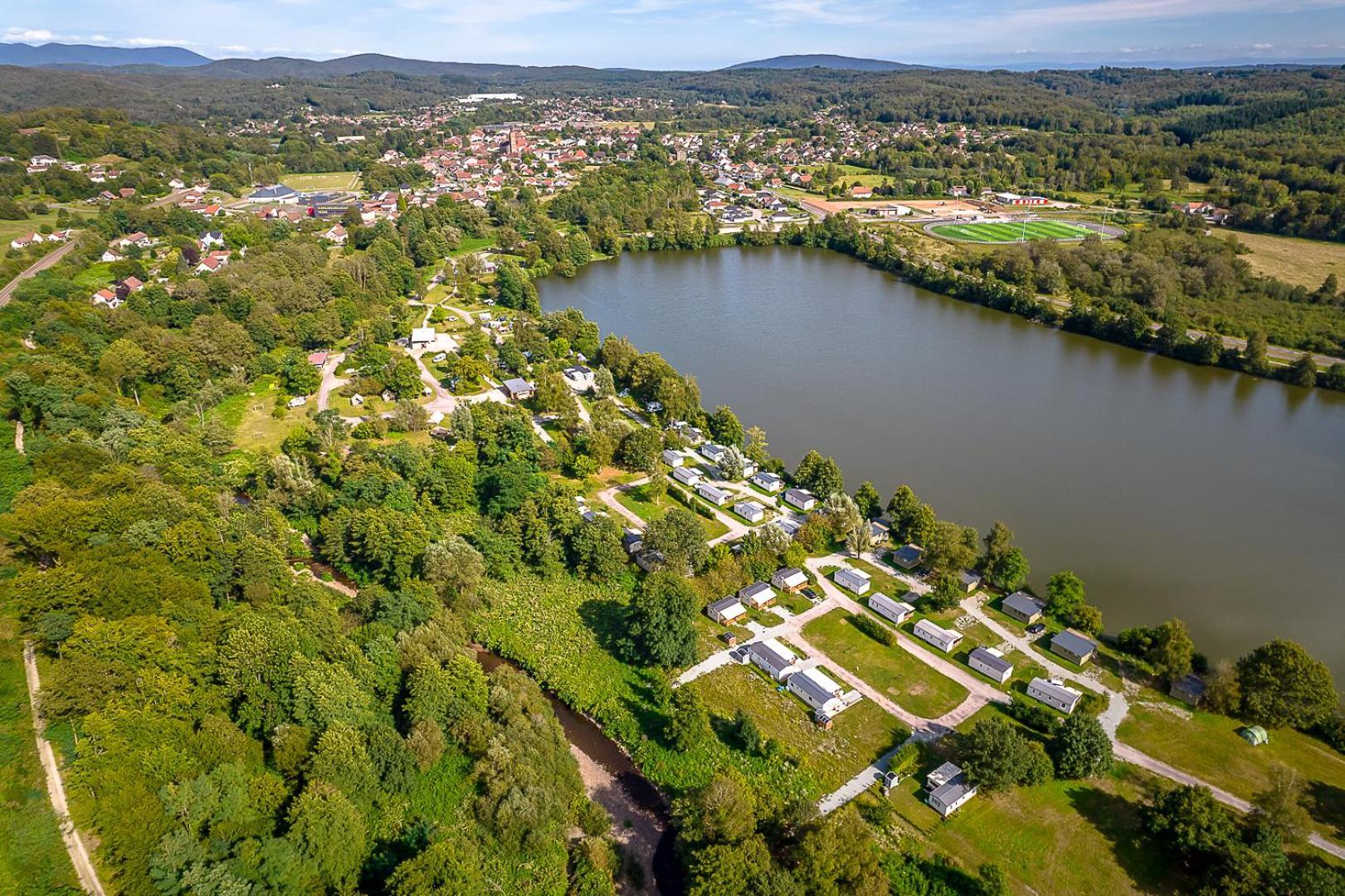 Camping Les Ballastieres - Vosges Du Sud Champagney Экстерьер фото