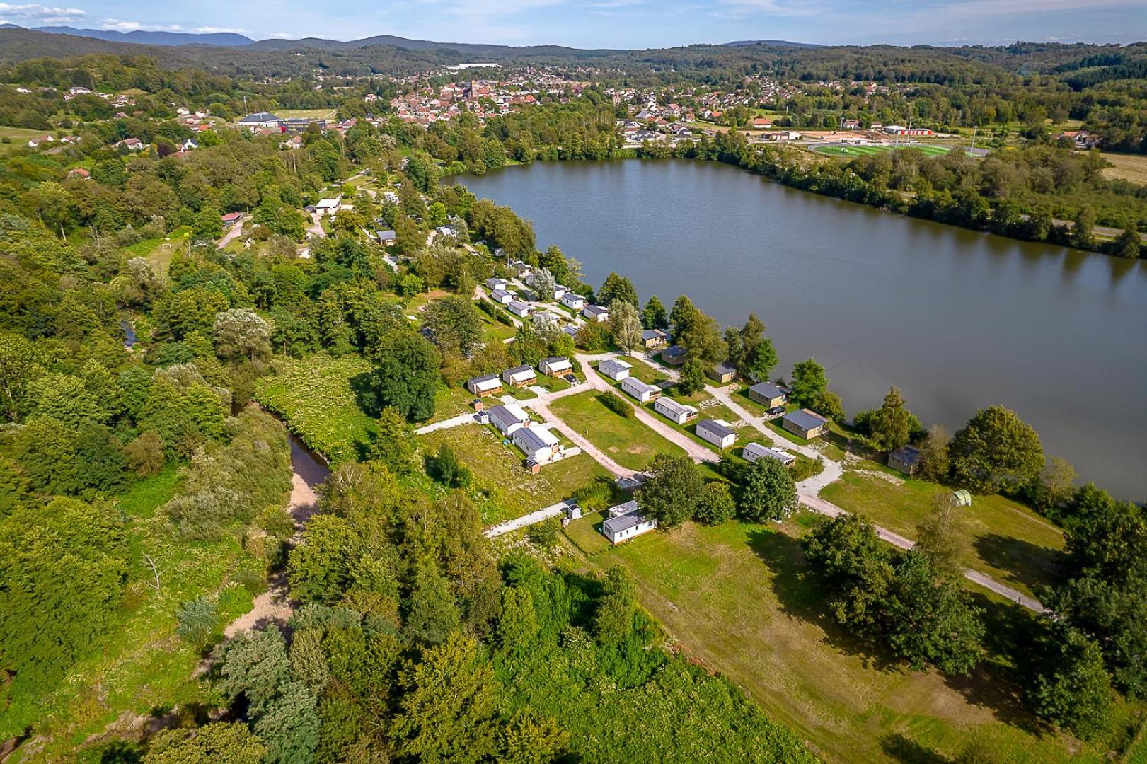 Camping Les Ballastieres - Vosges Du Sud Champagney Экстерьер фото