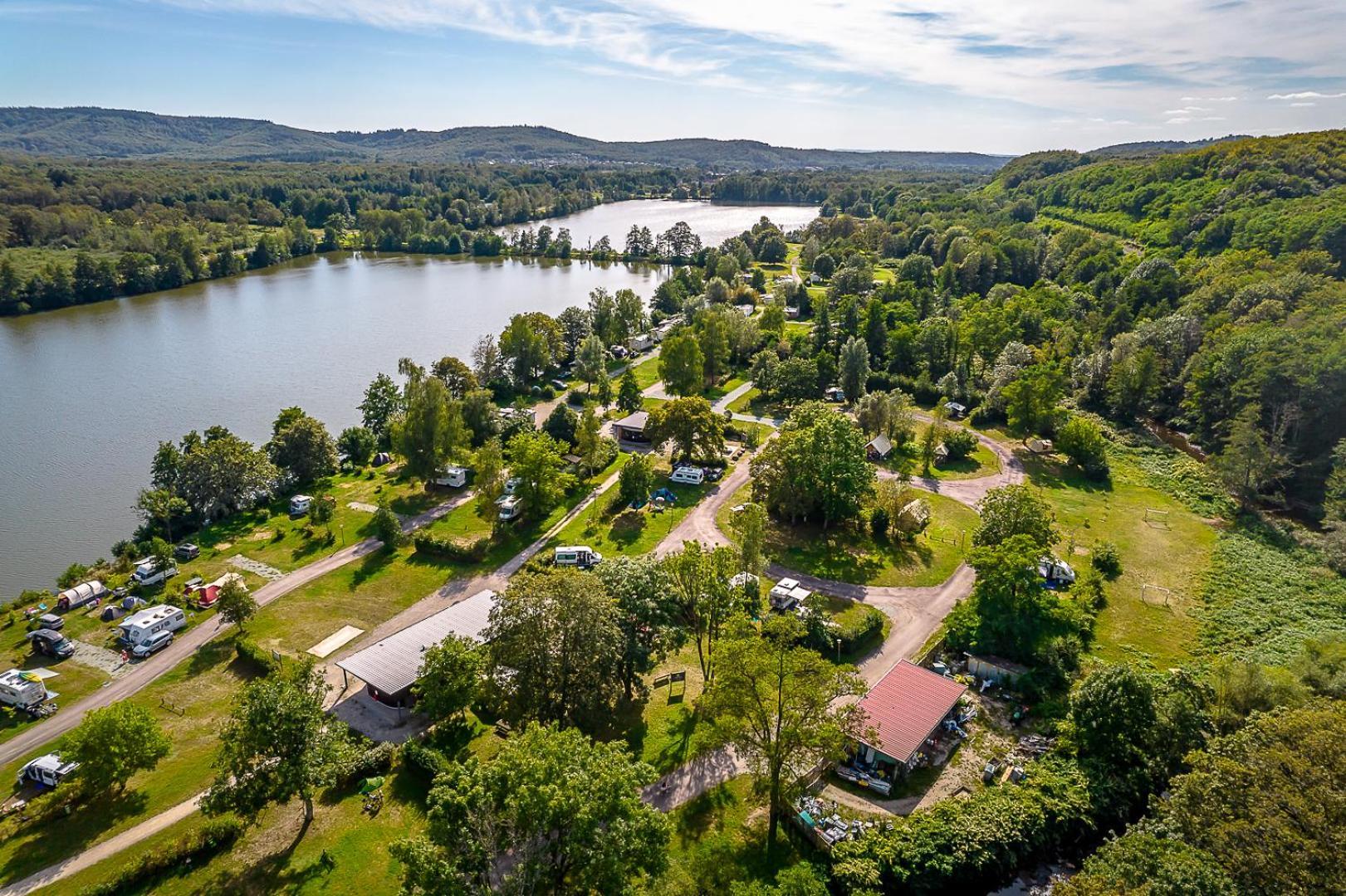 Camping Les Ballastieres - Vosges Du Sud Champagney Экстерьер фото
