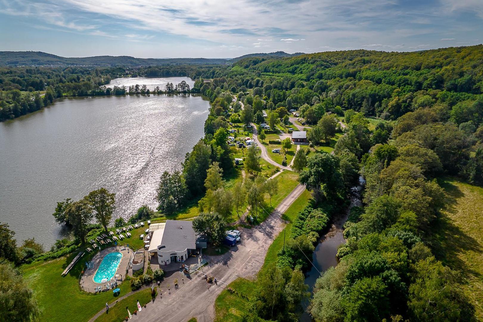 Camping Les Ballastieres - Vosges Du Sud Champagney Экстерьер фото