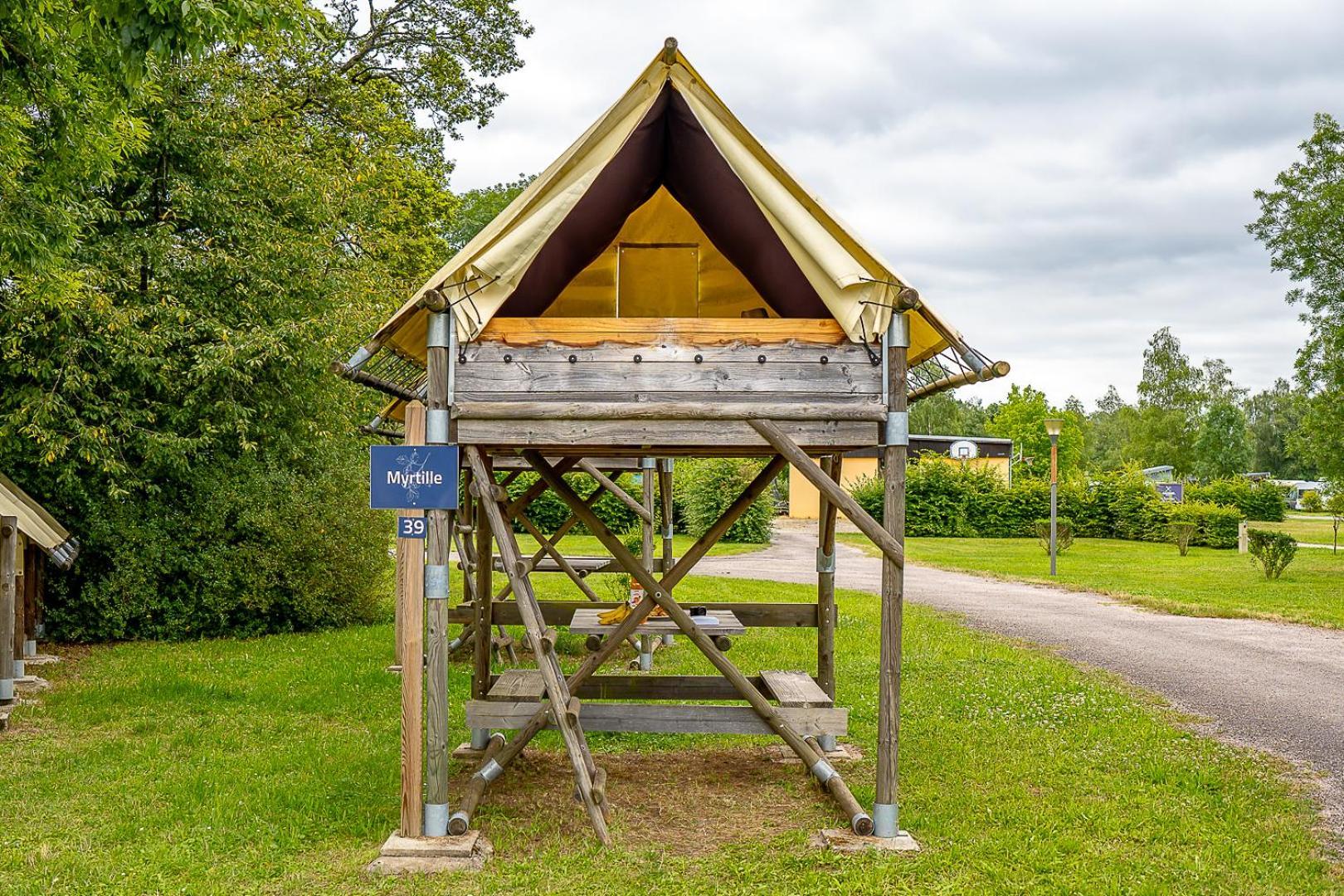 Camping Les Ballastieres - Vosges Du Sud Champagney Экстерьер фото